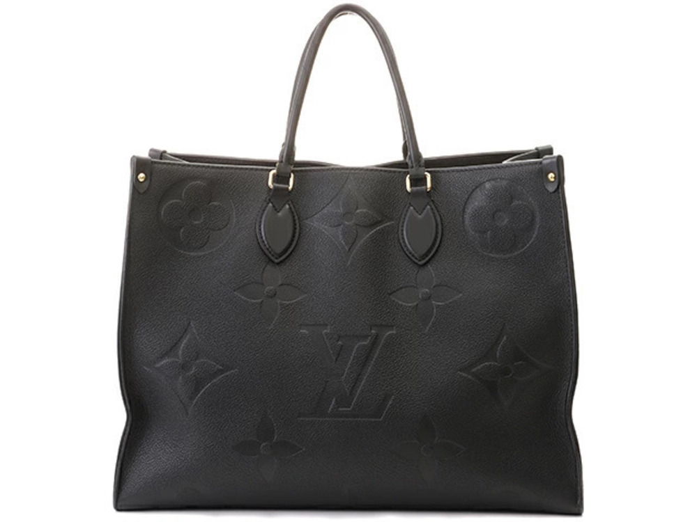 LOUIS VUITTON On The Go Monogram Empreinte Black Leather SS